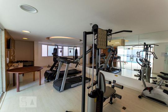 Área comum - Academia de apartamento para alugar com 1 quarto, 50m² em Boa Viagem, Niterói