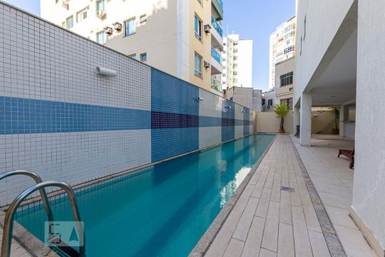 Área comum - Piscina de apartamento para alugar com 1 quarto, 50m² em Boa Viagem, Niterói