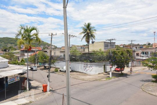 Vista da Sala de casa de condomínio para alugar com 2 quartos, 100m² em Irajá, Rio de Janeiro
