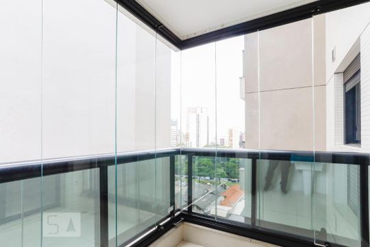 Varanda de kitnet/studio para alugar com 1 quarto, 35m² em Bela Vista, São Paulo