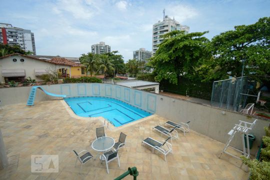 Área comum - Piscina de apartamento à venda com 4 quartos, 145m² em Recreio dos Bandeirantes, Rio de Janeiro