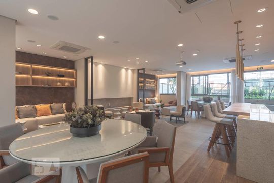 Salão de Festas de apartamento para alugar com 2 quartos, 64m² em Indianópolis, São Paulo