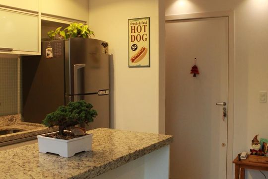 Sala de apartamento à venda com 2 quartos, 52m² em Fátima, Canoas