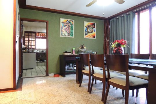 Sala de Jantar de casa de condomínio à venda com 4 quartos, 301m² em Taquara, Rio de Janeiro