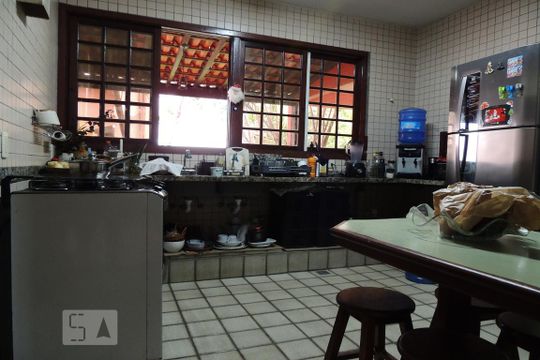 Cozinha  de casa de condomínio à venda com 4 quartos, 301m² em Taquara, Rio de Janeiro