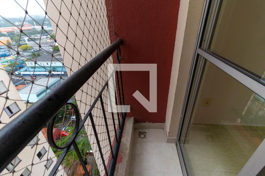 Varanda da Sala de apartamento à venda com 2 quartos, 48m² em Vila Carmosina, São Paulo