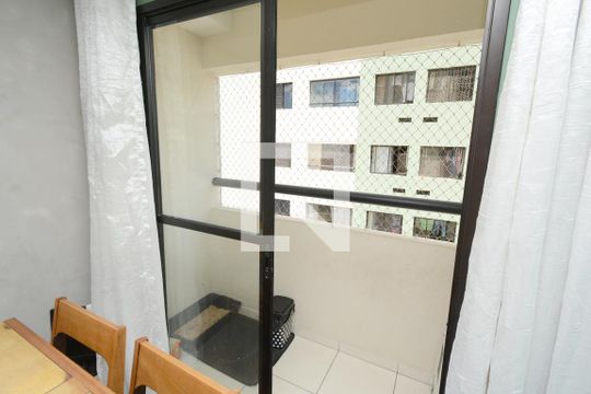 Varanda da Sala de apartamento à venda com 2 quartos, 57m² em Jardim das Flores, São Paulo