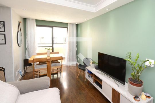 Sala de apartamento à venda com 2 quartos, 57m² em Jardim das Flores, São Paulo