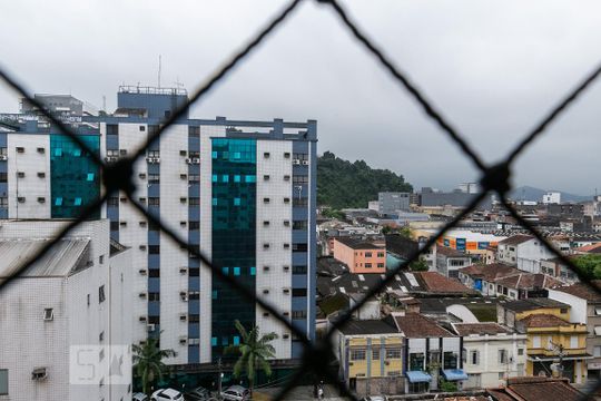 Vista de apartamento para alugar com 2 quartos, 110m² em Vila Matias, Santos