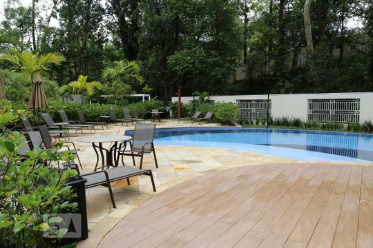 Área Comum - Piscina de apartamento à venda com 4 quartos, 142m² em Vila Andrade, São Paulo