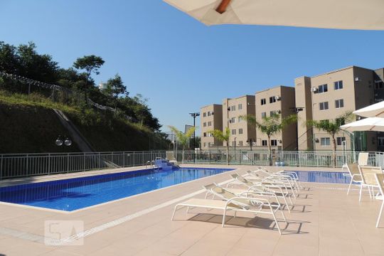 Área comum - Piscina de apartamento à venda com 2 quartos, 52m² em Curicica, Rio de Janeiro
