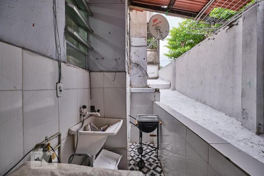 Área de Serviço de apartamento à venda com 2 quartos, 70m² em São Cristóvão, Rio de Janeiro