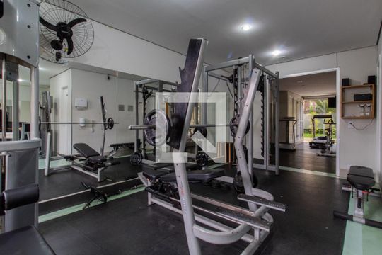 Área comum - Academia de apartamento à venda com 2 quartos, 46m² em Vila Andrade, São Paulo