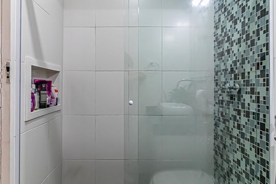 Banheiro Social de apartamento à venda com 2 quartos, 87m² em Pechincha, Rio de Janeiro