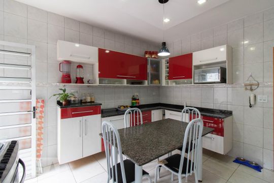 Cozinha de casa para alugar com 3 quartos, 88m² em Vila Guilherme, São Paulo