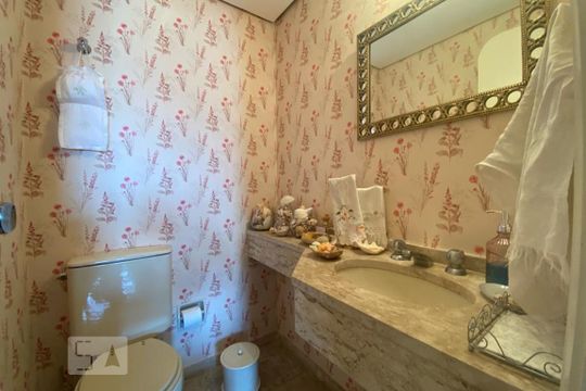 Lavabo de apartamento para alugar com 4 quartos, 290m² em Vila Suzana, São Paulo