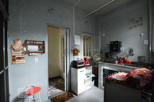 Cozinha de apartamento à venda com 3 quartos, 84m² em Vicente de Carvalho, Rio de Janeiro