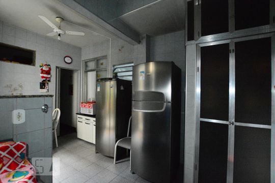 Cozinha de apartamento à venda com 3 quartos, 84m² em Vicente de Carvalho, Rio de Janeiro