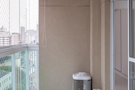 Sacada de apartamento para alugar com 1 quarto, 35m² em Água Branca, São Paulo