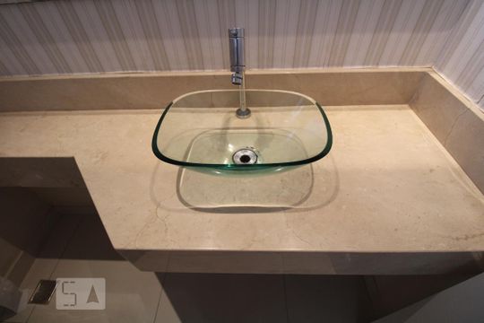 Lavabo de casa de condomínio à venda com 4 quartos, 407m² em Jardim do Sol, Campinas
