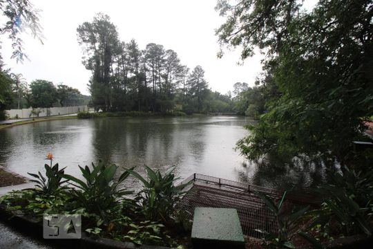 Área Comum: lago de casa de condomínio à venda com 4 quartos, 407m² em Jardim do Sol, Campinas
