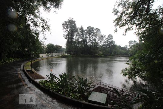 Área Comum: lago de casa de condomínio à venda com 4 quartos, 407m² em Jardim do Sol, Campinas