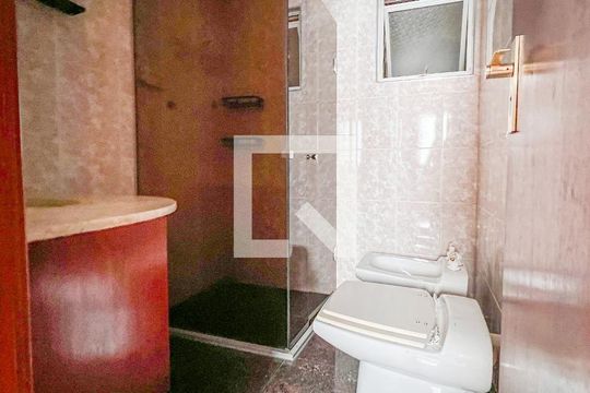 Banheiro 1- panorâmica de apartamento à venda com 4 quartos, 143m² em Indianópolis, São Paulo