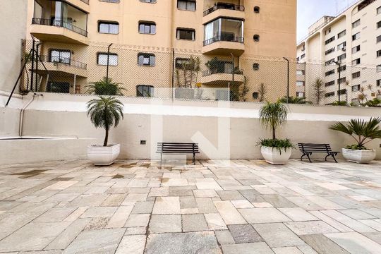Área comum - Pátio de apartamento à venda com 4 quartos, 143m² em Indianópolis, São Paulo