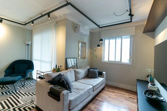 Apartamento para alugar com 1 quarto, 57m² em Vila Monte Alegre, São Paulo