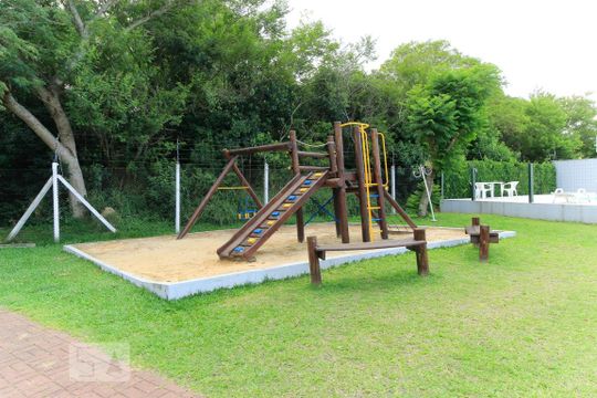 Área Comum - Playground de casa de condomínio à venda com 3 quartos, 140m² em Campo Novo, Porto Alegre