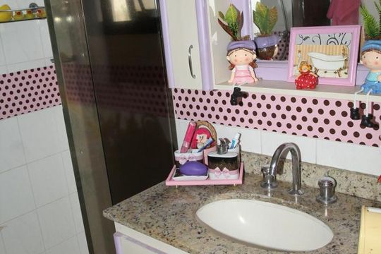 Banheiro da Suíte 1 de apartamento à venda com 4 quartos, 251m² em Méier, Rio de Janeiro