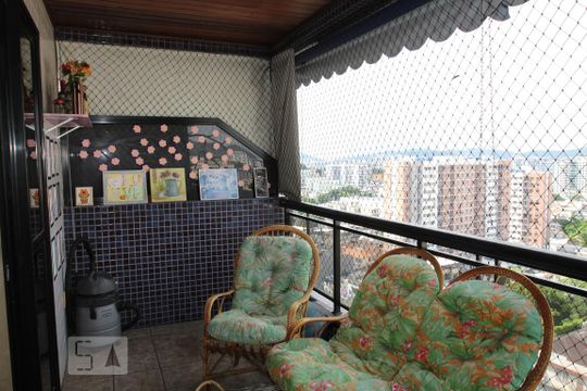 Varanda de apartamento à venda com 4 quartos, 251m² em Méier, Rio de Janeiro