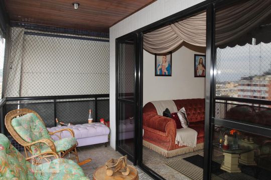 Varanda de apartamento à venda com 4 quartos, 251m² em Méier, Rio de Janeiro