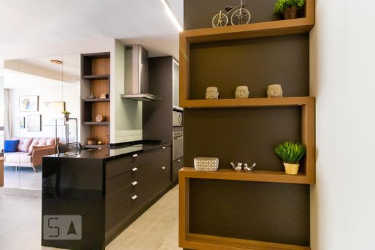 Sala - Hall de entrada de apartamento para alugar com 1 quarto, 47m² em Centro, Campinas