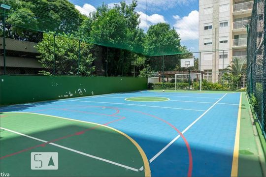Área comum - Quadra de apartamento para alugar com 2 quartos, 63m² em Barra Funda, São Paulo