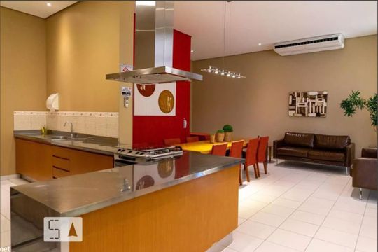 Área comum - Espaço Gourmet de apartamento para alugar com 2 quartos, 63m² em Barra Funda, São Paulo