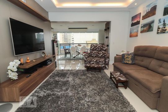 Sala de apartamento à venda com 2 quartos, 94m² em Vila Romana, São Paulo