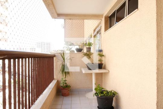 Varanda da Sala de apartamento à venda com 2 quartos, 77m² em Lins de Vasconcelos, Rio de Janeiro