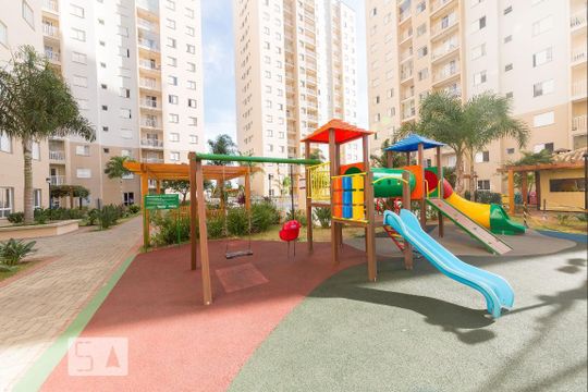 Área Comum - Playground de apartamento para alugar com 2 quartos, 60m² em Vila Progresso, Campinas