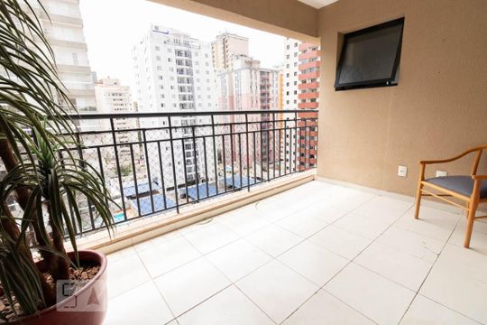Varanda de kitnet/studio para alugar com 1 quarto, 52m² em Altos do Esplanada, São José dos Campos