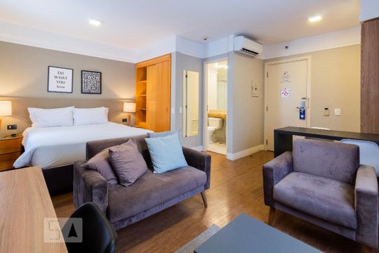 Studio de kitnet/studio para alugar com 1 quarto, 26m² em Consolação, São Paulo
