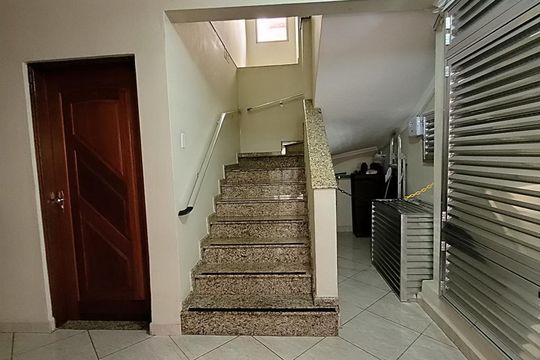 Hall de Entrada de apartamento para alugar com 1 quarto, 70m² em Vila Caiçara, Praia Grande