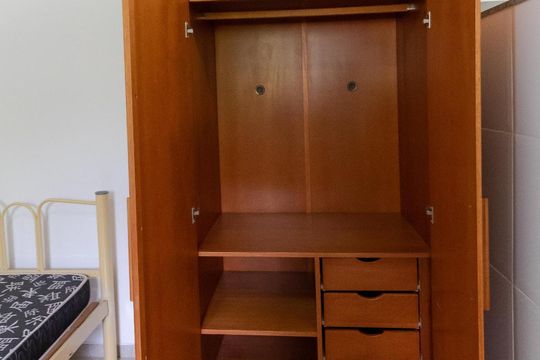 Quarto - Armário de apartamento para alugar com 1 quarto, 30m² em Cidade Universitária, Campinas