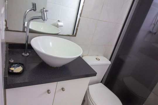 Banheiro - Torneira de apartamento à venda com 2 quartos, 62m² em Vila Arens/vila Progresso, Jundiaí