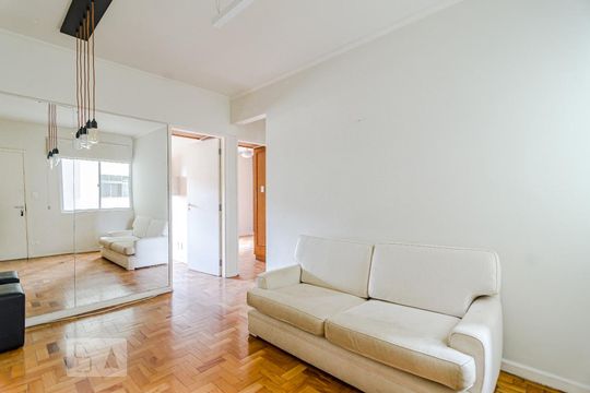 Sala de apartamento para alugar com 2 quartos, 52m² em Pinheiros, São Paulo