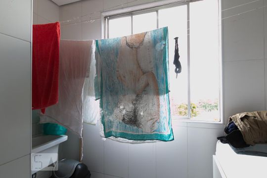 Área de Serviço de apartamento à venda com 2 quartos, 56m² em Vila Regina, São Paulo