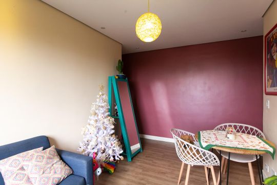 Sala de apartamento à venda com 2 quartos, 56m² em Vila Regina, São Paulo