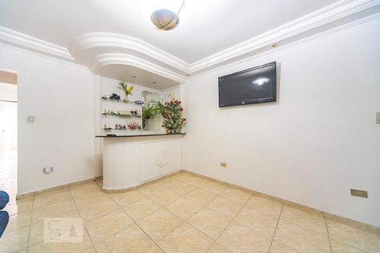 Sala de casa para alugar com 3 quartos, 220m² em Vila Guarará, Santo André