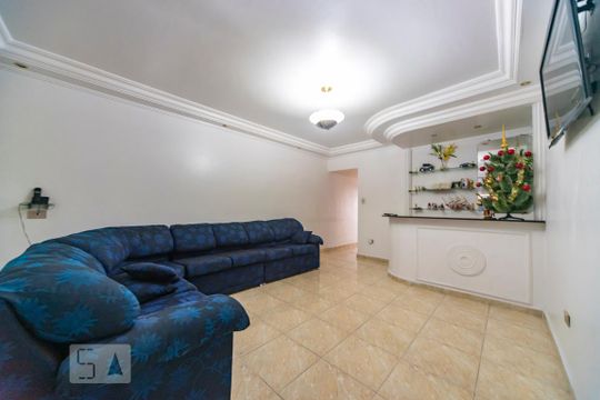 Sala de casa para alugar com 3 quartos, 220m² em Vila Guarará, Santo André