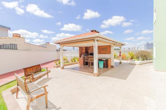 Área comum - Churrasqueira de apartamento para alugar com 3 quartos, 72m² em Parque Jaçatuba, Santo André